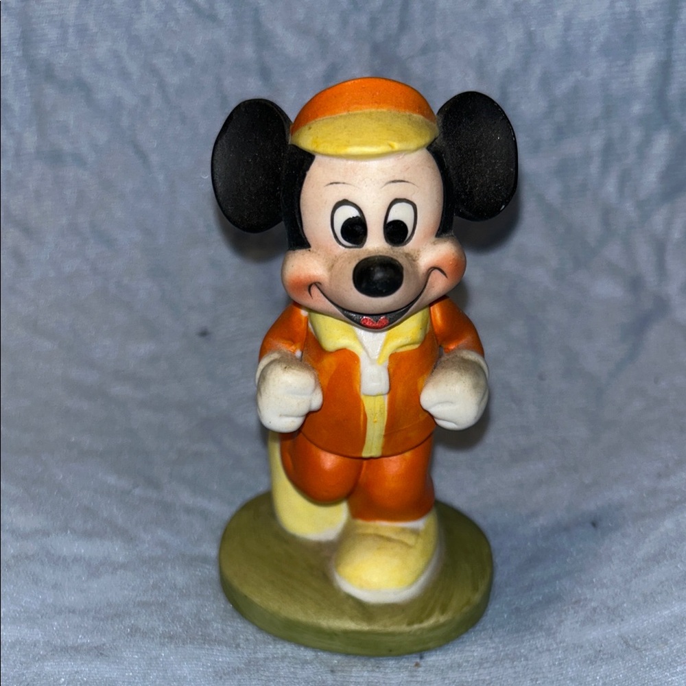 Walt Disney Jogger Mickey Mouse Porcelain Figurine